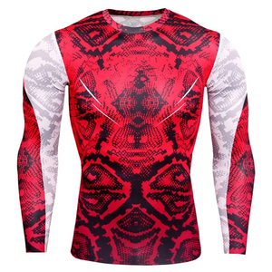 Custom Diving Training Recycled Nylon Rash Guard With UPF 50 Flatlock Seams And Sublimation Short Sleeve <b>Compression</b> <b>Shirt</b> - Product Image 6