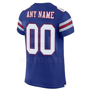 <b>Men</b> Anti-UV Breathable Polyester Football Jersey Custom Team Logo Name Number OEM Digital Print Uniform Short Sleeve Customized - Product Image 2