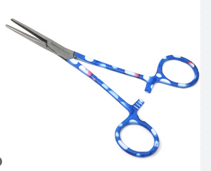 Pinzas Hemostáticas Manuales Personalizadas de 16 cm, Rectas, con Mordazas Dentadas, de Acero Inoxidable, Mango con Impresión, Certificación CE, Alta Calidad, SurgiRight - Product Image 1
