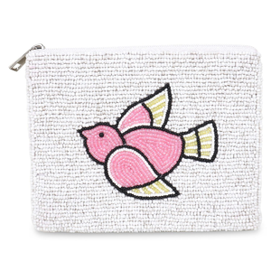 Fabriqué en Inde, élégante pochette à monnaie perlée faite à la main, portefeuille de haute qualité, prix direct usine - Product Image 6