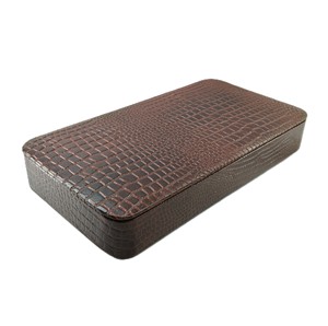 Coffret Cadeau en Cuir de Vachette pour Mariage et Événements, Organisateur de Bureau, Décoration de Table, Portefeuille, Porte-cartes, Boîte à Montre, Logo Personnalisé, Rangement et Protection - Product Image 1