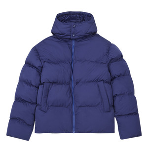 Veste d'hiver pour homme, imperméable, à capuche, 100% duvet, verte et noire, style décontracté, fermeture éclair - Product Image 4