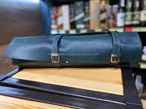 Sac de Chef en Cuir Véritable Robuste Anti-Odeur Léger et Durable pour Couteaux, Étui de Voyage Culinaire avec Poches pour Ustensiles de Cuisine - Product Image 5