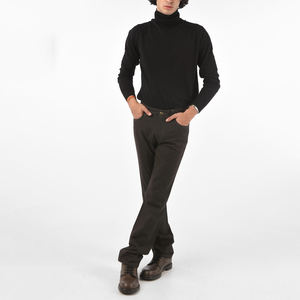 Pantalons en cuir pour hommes, style tendance, en vente, meilleure qualité, prix bas / Pantalons en cuir noir pour hommes en gros - Product Image 2