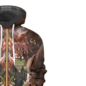 Sweat-shirts à capuche personnalisés en coton 100% avec impression par sublimation pour l'hiver, avec poche, légers et de haute qualité pour hommes - Product Image 5