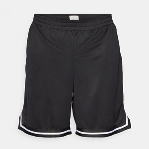 Shorts de basketball pour hommes Shahas International, taille élastique, coupe mi-haute, séchage rapide, respirant, polyester/coton, sport, été - Product Image 4