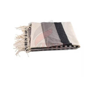 Écharpe tricotée unisexe pour l'hiver - Tissu chaud anti-boulochage - Enveloppes de cou en tricot côtelé uni personnalisables - Product Image 4