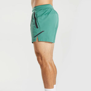 Men's Purple Quick Dry Running <b>Shorts</b> <b>With</b> <b>Zip</b> <b>Pockets</b> Mid Waist Sporty Fit <b>Short</b> Length Elastic Waist Woven Polyester - Product Image 6