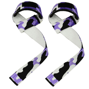 Sangles de musculation pour entraînement en salle de sport, support de poignet pour soulevé de terre, sangles de levage personnalisées en néoprène premium antidérapantes - Product Image 1