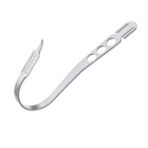 Écarteur osseux à levier pour genou PISSCO, élévateur osseux chirurgical Hohmann courbé, levier osseux chirurgical pour genou 9,12 po, 1 pièce - Product Image 4