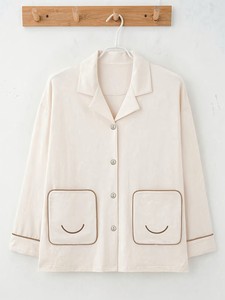 Conjunto de Ropa de Casa para Mujer, Informal, Sencillo, Cálido, para Otoño-Invierno, Ecológico, de Poliéster, para Halloween, San Valentín, Nuevo - Product Image 2