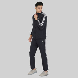 Conjunto Deportivo para Hombre NS, Diseño Simple, Poliéster/Nailon, Traje para Correr, Otoño, Talla Grande XL, Transpirable, Secado Rápido, Largo Completo - Product Image 4