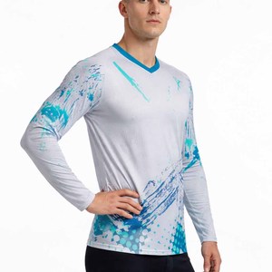 เสื้อเจอร์ซีย์จักรยานเสือภูเขาแขนยาวสำหรับผู้ชาย ขายส่ง เสื้อผ้าปั่นจักรยานแบบกำหนดเองได้ mtb - Product Image 3