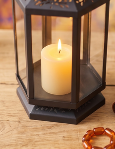 Handmade Hanging <b>Lantern</b> Metal Decorative Votive <b>Candle</b> <b>Holders</b> for Home and Garden Decor Black Color Handmade Manufacturer - Product Image 3