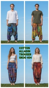 Pantalones Harem de Algodón Estilo Bohemio Vintage de Invierno, a la Moda, para Mujer, Cintura Elástica, Tejido Transpirable y Ecológico - Product Image 2