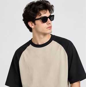 Camiseta de Manga Corta para Hombre, Cuello Redondo, Corte Regular, Estilo Casual, 100% Algodón Jersey, Color Sólido, Transpirable, de Secado Rápido - Product Image 3