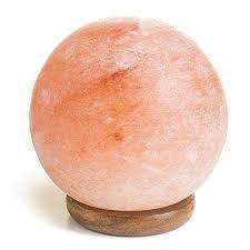 Lampe de sel en marbre de l'Himalaya, lampe de sel rose en forme de boule naturelle, lampe sphérique ronde artisanale, veilleuse, cadeau - Product Image 4