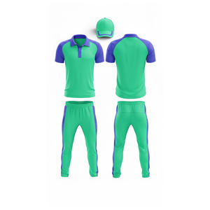 Uniforme de cricket sublimé de haute qualité et performant |   Tenue complète d'équipe de cricket pour hommes, femmes et jeunes : polo et pantalon - Product Image 6