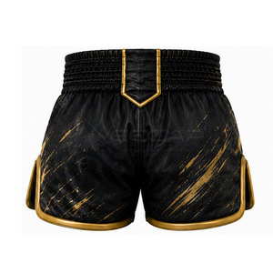 Pantalones Cortos de Muay Thai Suaves, Tela Ligera, Ajuste Flexible, Banda Elástica, Ropa Deportiva para Entrenamiento de Artes Marciales - Product Image 5