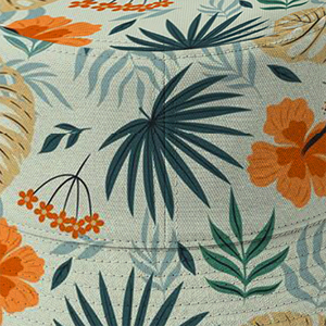 Casquette de soleil streetwear unisexe avec logo personnalisé, motif géométrique imprimé par sublimation, vente en gros, 100% polyester, design mosaïque, chapeau bob - Product Image 4