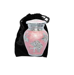 Urna Funeraria de Latón Grabada Personalizada, Pequeña, para Cenizas, Recuerdo Conmemorativo, Venta al Por Mayor, Proveedor OEM - Product Image 2