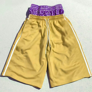 Nouveau design, fabriqué avec les meilleurs matériaux, short de survêtement ample à double couche pour homme, short en coton oversize streetwear, lavage à l'acide, vente en gros - Product Image 3