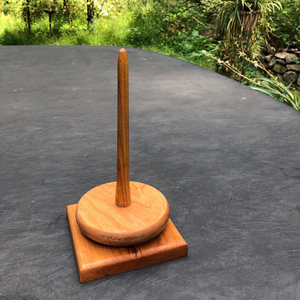Wooden Yarn Holder Yarn Stand Rotating Ball Winder <b>Knitting</b> Crochet Thread Organizer for Handcrafts Use - Product Image 3