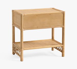 New Arrival Modern Rattan Side <b>Table</b> Stainless Steel Made Vietnam for Home Office Bathroom Use Wholesale Price OEM/ODM Designs - Product Image 3