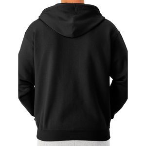 Sweat à capuche zippé pour homme de haute qualité, 100 % polyester coton, anti-rétrécissement, style streetwear, en promotion à prix réduit - Product Image 3