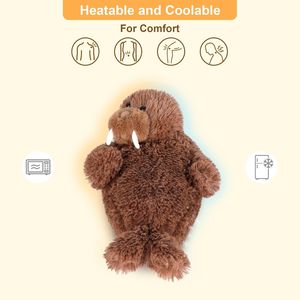 Peluche di foco con abbigliamento e accessori per peluche, per un calore migliorato e un comfort ottimale - Product Image 1