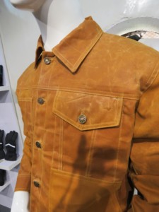 Chaqueta Varsity de Lona Encerada Resistente para Hombre, Impermeable, Transpirable, con Capucha, Informal, de Algodón, para Trabajo al Aire Libre, Estilo Cruiser - Product Image 3