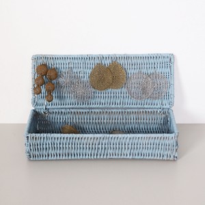 Rectangle rattan box handmade in Vietnam colored storage lid basket container <b>boxes</b> <b>cheap</b> price - Product Image 6