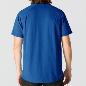 เสื้อยืดผู้ชายพรีเมียม ผ้าคอตตอนหนา 230 กรัม แบรนด์สั่งทำ สีพื้นเรียบ สไตล์สตรีทแวร์ สำหรับฤดูร้อน - Product Image 4