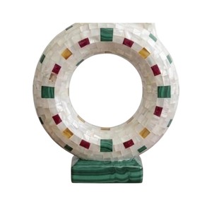 <b>Unique</b> Handmade Mother of Pearl <b>Vase</b> for Interior Projects - Product Image 3