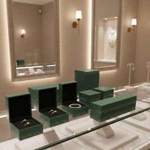 Wholesale Custom Kraft Paper Jewelry <b>Storage</b> <b>Box</b> | Premium Gift Packaging for Rings, Necklaces & Earrings with Elegant Finish - Product Image 4