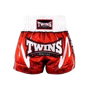 Shorts de Muay Thai Twins TBS-Rusty Satin Unisex, Elásticos, Ligeros, Transpirables, de Secado Rápido, para Entrenamiento de Artes Marciales - Product Image 1