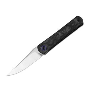 Couteaux de poche pliables portables avec lame tranchante, motif de poignée décoratif et construction pliable pratique pour le camping - Product Image 2