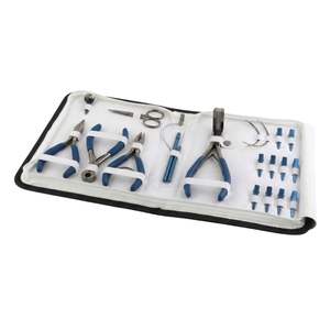 Kit d'outils professionnel pour extensions de cheveux micro-anneaux vert olive, pinces en acier inoxydable, accessoires de salon, OEM personnalisé - Product Image 5