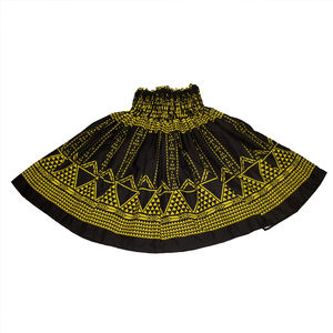 ชุดเดรสยาวลายดอกไม้สไตล์ฮาวายสำหรับผู้หญิง เหมาะสำหรับวันหยุดพักผ่อนฤดูใบไม้ร่วง ผ้าฝ้าย 100% น้ำหนักเบา พลิ้วไหว ปักลายสวยงาม - Product Image 4