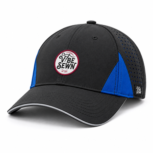 หมวกพรีเมียม P Cap Classic Cotton ปักลายด้านหน้า ปรับขนาดได้ด้านหลัง โครงสร้างน้ำหนักเบา เหมาะสำหรับใช้ในชีวิตประจำวัน รับผลิตแบบ OEM - Product Image 1