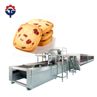 Équipement de production de biscuits durs et mous industriels, ligne de traitement automatique des biscuits pour la fabrication de produits de boulangerie et de snacks