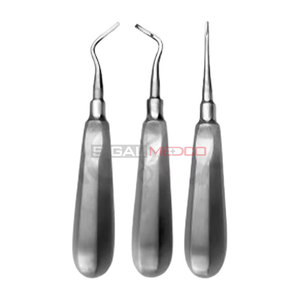 Kit de 9 pièces pour extraction dentaire manuelle, en acier inoxydable allemand, 3 ensembles d'instruments d'extraction dentaire SIGAL - Product Image 3