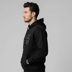 Sweat-shirts à capuche zippés pour hommes, broderie personnalisée, écologiques, respirants, anti-plis, 100 % polaire polyester, vêtements décontractés - Product Image 3