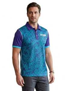 เสื้อโปโลกอล์ฟคลาสสิกแบบยูนิเซ็กซ์ ปรับแต่งได้ ลดราคาพิเศษ เป็นมิตรกับสิ่งแวดล้อม แห้งเร็ว แขนครึ่งตัว กระดุมติด ปกคอพับได้ ผลิตจากโพลีเอสเตอร์ 100% - Product Image 2