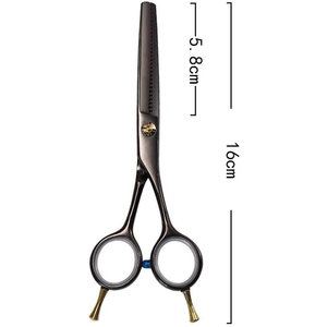 Tijeras Profesionales para Peinar el Cabello, Tijeras de Peluquería de Acero Inoxidable para Uso en Salón, Hoja Afilada, Diseño Ergonómico de Mango - Product Image 5