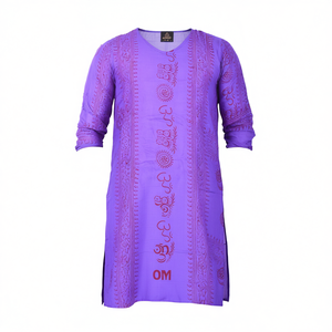 Kurta imprimé OM 100% coton - Product Image 2