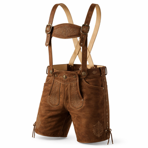 Lederhosen en cuir pour hommes, directement de l'usine - Service OEM/ODM, logo personnalisé, tailles sur mesure pour les détaillants en gros - Product Image 3