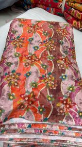 Tissu en crêpe doux imprimé - Product Image 3