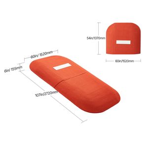 Attrezzatura Portatile per Allenamento di Baseball e Softball, Mound da Lancio 107 per Pratica e Gioco, Uso Interno/Esterno - Product Image 2