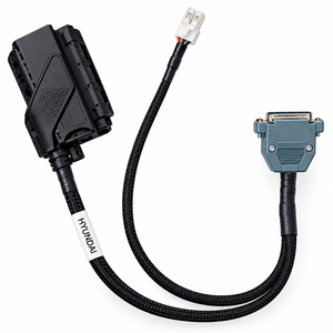 Cable Adaptador de Diagnóstico OBD Verna 400 410 411, Conectividad USB de 12-24V para Escáner de Diagnóstico de Automóviles, Arnés de Cables con Conector Negro - Product Image 2